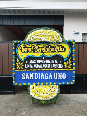Papan Bunga Duka di Tambangan